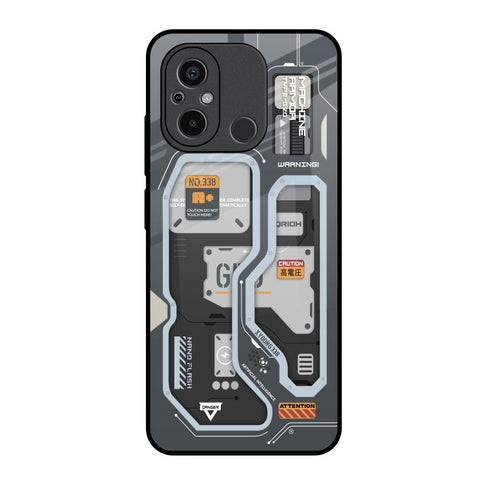 Retro Futuristic Glossy Case for Redmi 12C