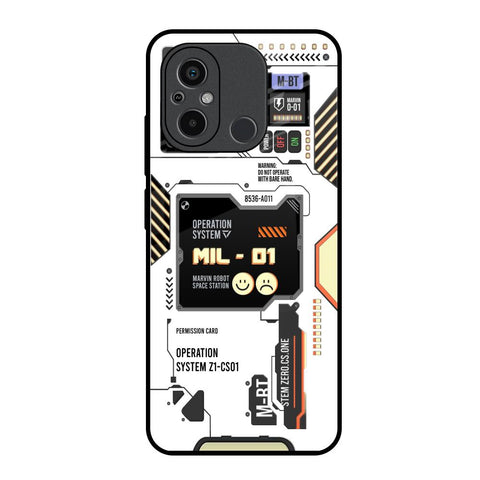 Tech Display Glossy Case for Redmi 12C