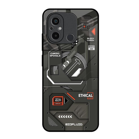 Tech Aesthetics Glossy Case for Redmi 12C