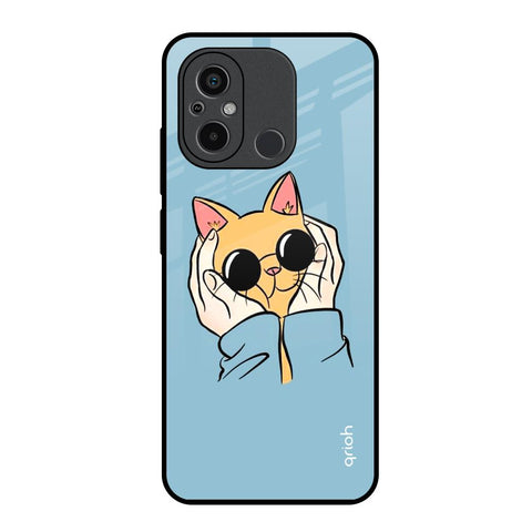 Adorable Cute Kitty Glossy Case For Redmi 12C