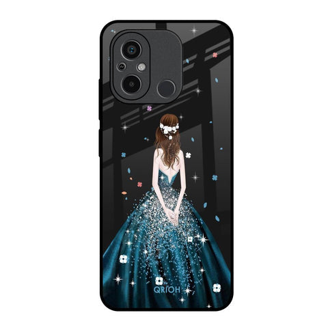 Queen Of Fashion Glossy Case for Redmi 12C