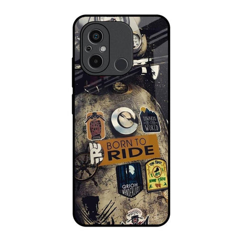 Ride Mode On Glossy Case for Redmi 12C