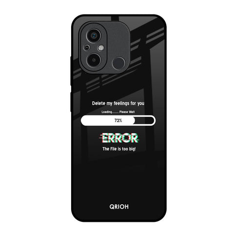 Error Glossy Case for Redmi 12C