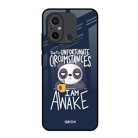 Struggling Panda Glossy Case for Redmi 12C