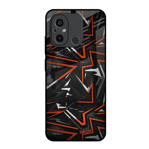 Vector Art Glossy Case for Redmi 12C