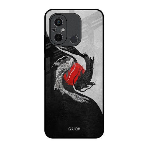 Japanese Art Glossy Case for Redmi 12C