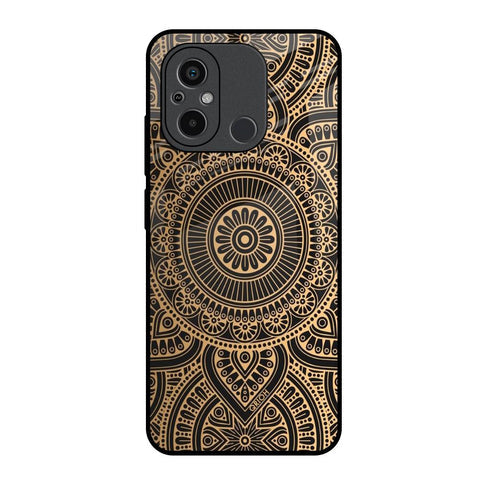 Luxury Mandala Glossy Case for Redmi 12C