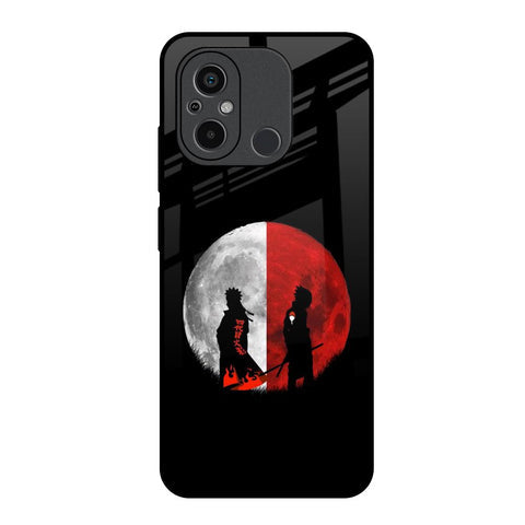 Anime Red Moon Glossy Case for Redmi 12C