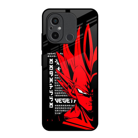 Red Vegeta Glossy Case for Redmi 12C