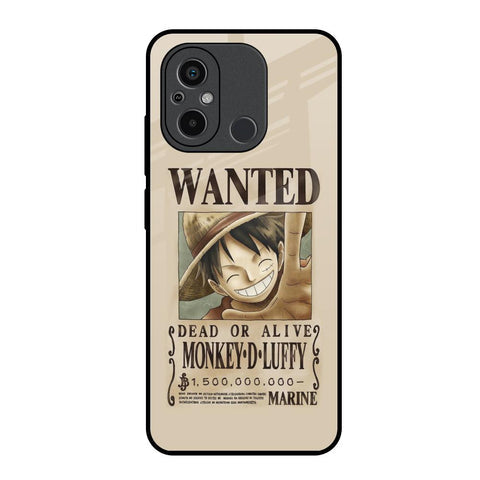 Luffy Wanted Glossy Case for Redmi 12C