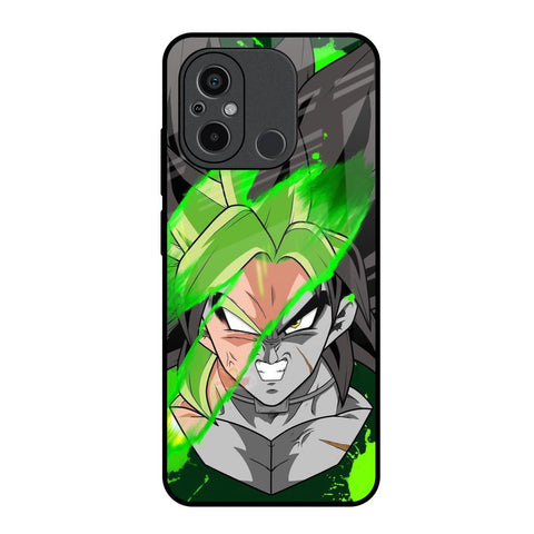Anime Green Splash Glossy Case for Redmi 12C