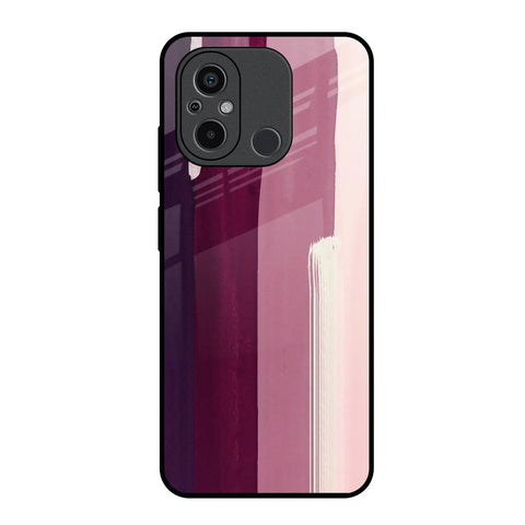 Brush Stroke Art Glossy Case for Redmi 12C