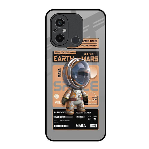 Space Ticket Glossy Case for Redmi 12C