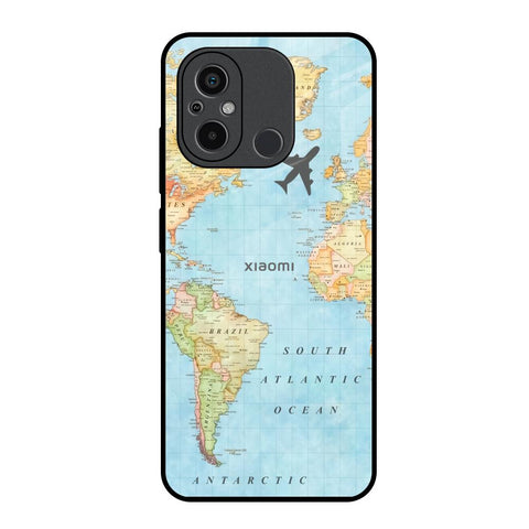 Fly Around The World Glossy Case for Redmi 12C
