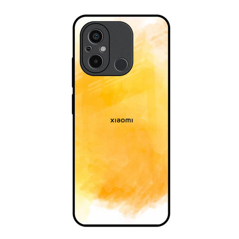 Rustic Orange Glossy Case for Redmi 12C