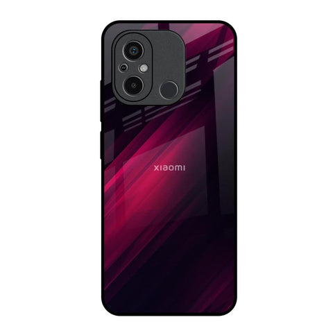 Razor Black Glossy Case for Redmi 12C