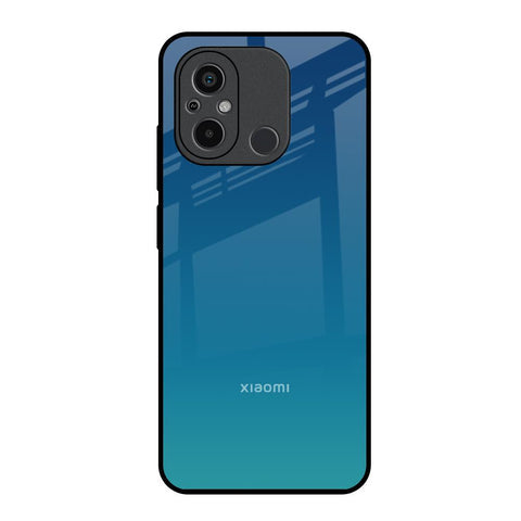 Celestial Blue Glossy Case For Redmi 12C