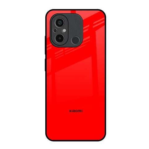 Blood Red Glossy Case for Redmi 12C