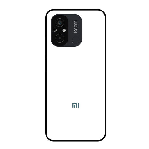 Arctic White Glossy Case for Redmi 12C