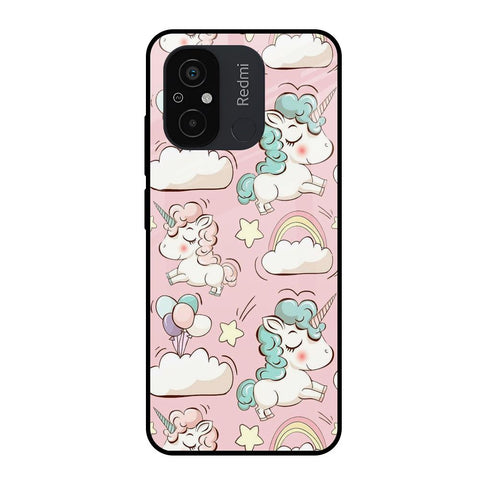 Balloon Unicorn Glossy case for Redmi 12C