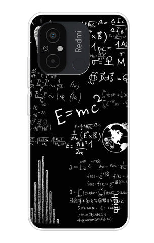 Equation Doodle Soft Cover for Redmi 12C