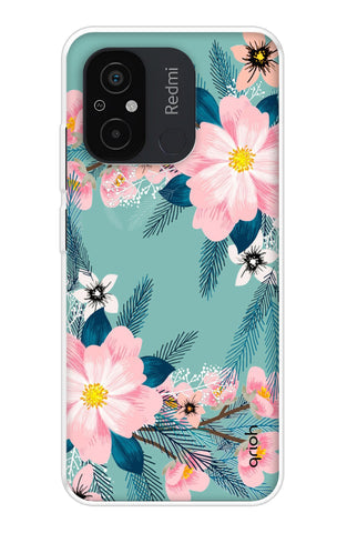 Wild flower Soft Cover for Redmi 12C