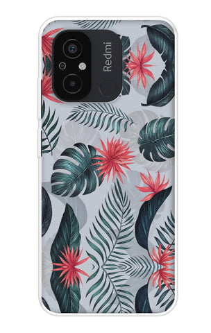 Retro Floral Leaf Soft Cover for Redmi 12C