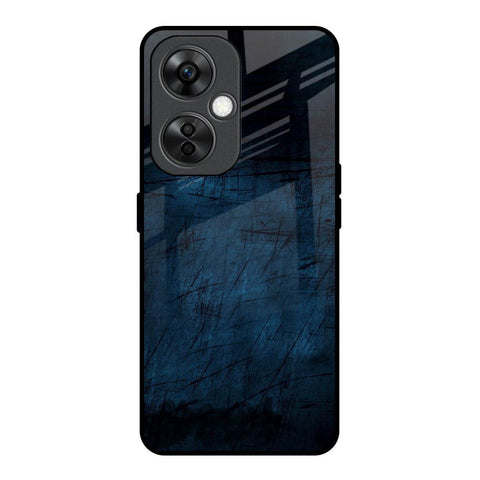 Dark Blue Grunge Glossy Case for OnePlus Nord CE 3 Lite 5G