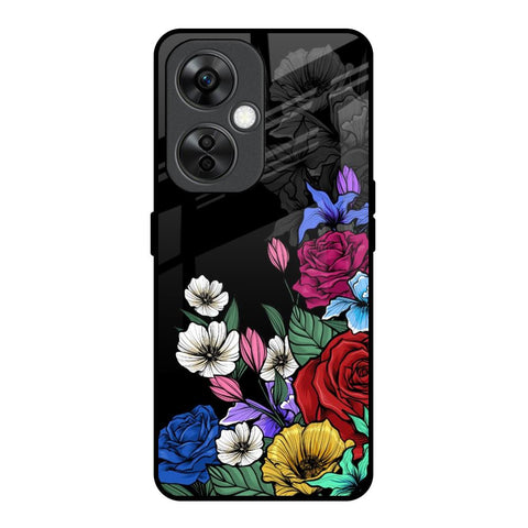Rose Flower Bunch Art Glossy Case for OnePlus Nord CE 3 Lite 5G