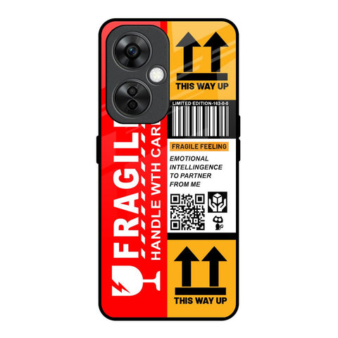 Handle With Care Glossy Case for OnePlus Nord CE 3 Lite 5G