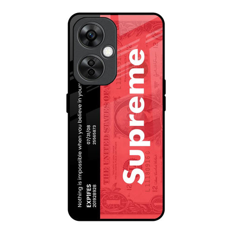Supreme Ticket Glossy Case for OnePlus Nord CE 3 Lite 5G