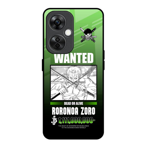 Zoro Wanted Glossy Case for OnePlus Nord CE 3 Lite 5G