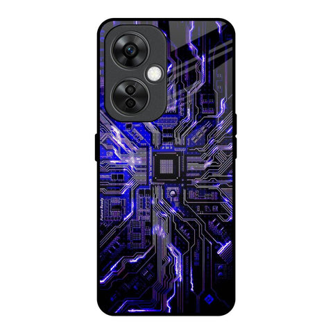 Techno Color Pattern Glossy Case For OnePlus Nord CE 3 Lite 5G