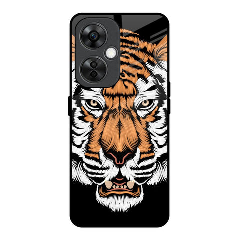 Angry Tiger Glossy Case For OnePlus Nord CE 3 Lite 5G