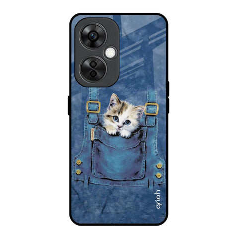 Kitty In Pocket Glossy Case For OnePlus Nord CE 3 Lite 5G