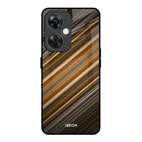 Diagonal Slash Pattern Glossy Case for OnePlus Nord CE 3 Lite 5G