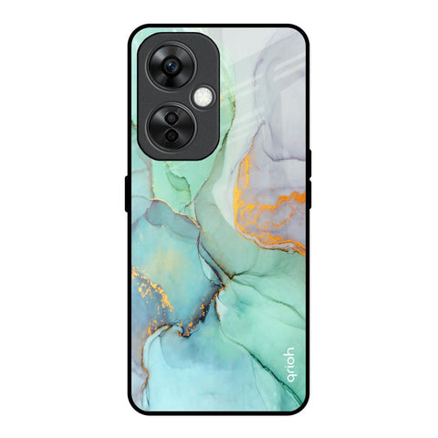 Green Marble Glossy Case for OnePlus Nord CE 3 Lite 5G