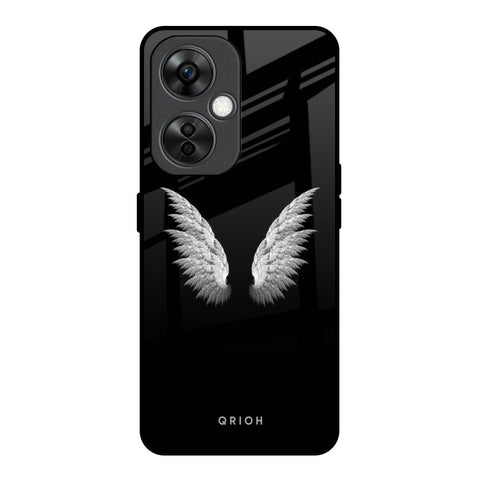 White Angel Wings Glossy Case for OnePlus Nord CE 3 Lite 5G