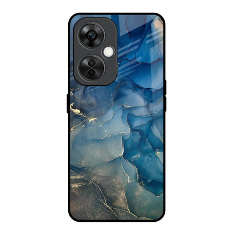 Blue Cool Marble Glossy Case for OnePlus Nord CE 3 Lite 5G