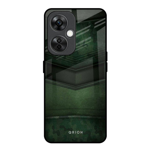 Green Leather Glossy Case for OnePlus Nord CE 3 Lite 5G