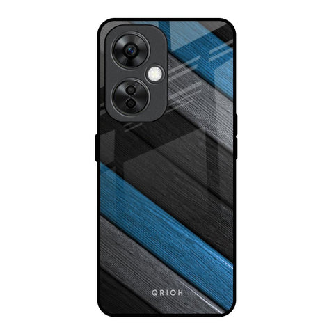 Multicolor Wooden Effect Glossy Case for OnePlus Nord CE 3 Lite 5G