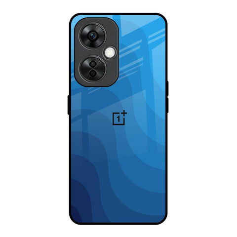 Blue Wave Abstract Glossy Case for OnePlus Nord CE 3 Lite 5G