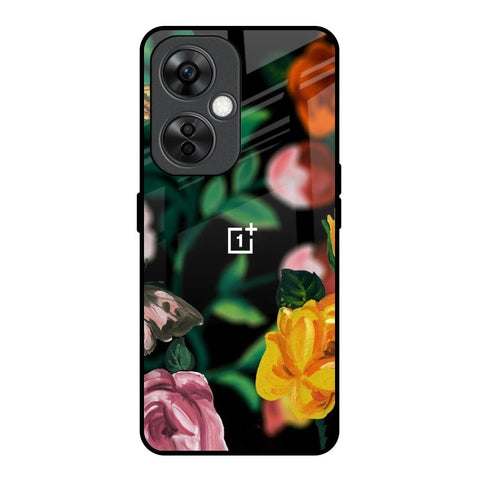 Flowers & Butterfly Glossy Case for OnePlus Nord CE 3 Lite 5G