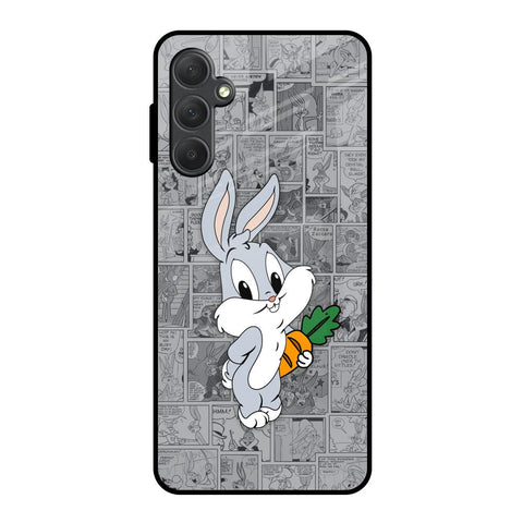 Cute Baby Bunny Glossy Case for Samsung Galaxy M54 5G