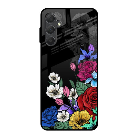 Rose Flower Bunch Art Glossy Case for Samsung Galaxy M54 5G