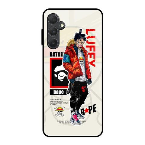 Bape Luffy Glossy Case for Samsung Galaxy M54 5G