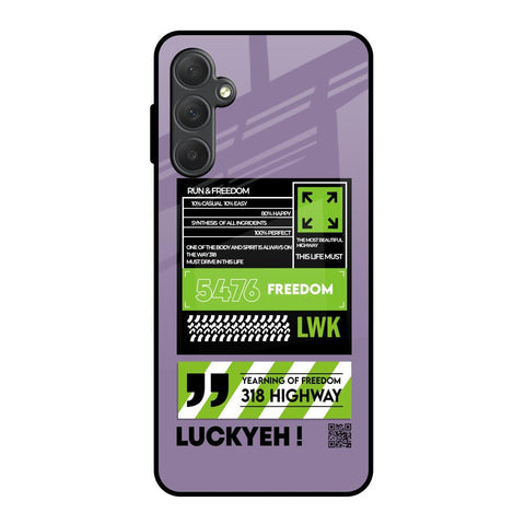 Run & Freedom Glossy Case for Samsung Galaxy M54 5G