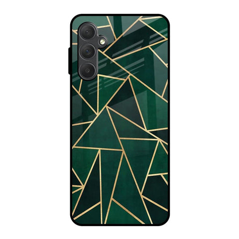 Abstract Green Glossy Case For Samsung Galaxy M54 5G