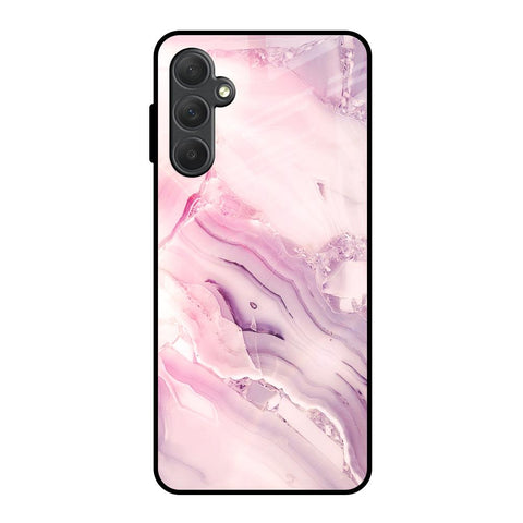 Diamond Pink Gradient Glossy Case For Samsung Galaxy M54 5G