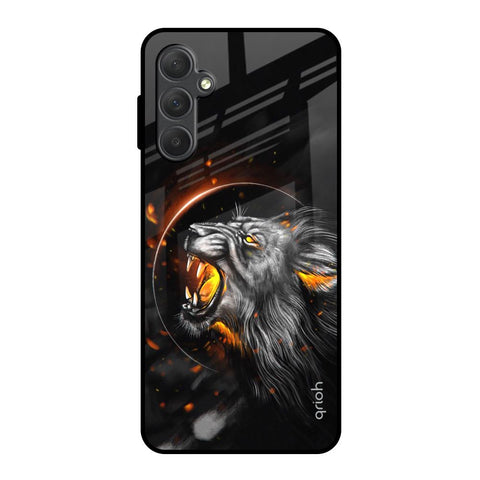 Aggressive Lion Glossy Case for Samsung Galaxy M54 5G